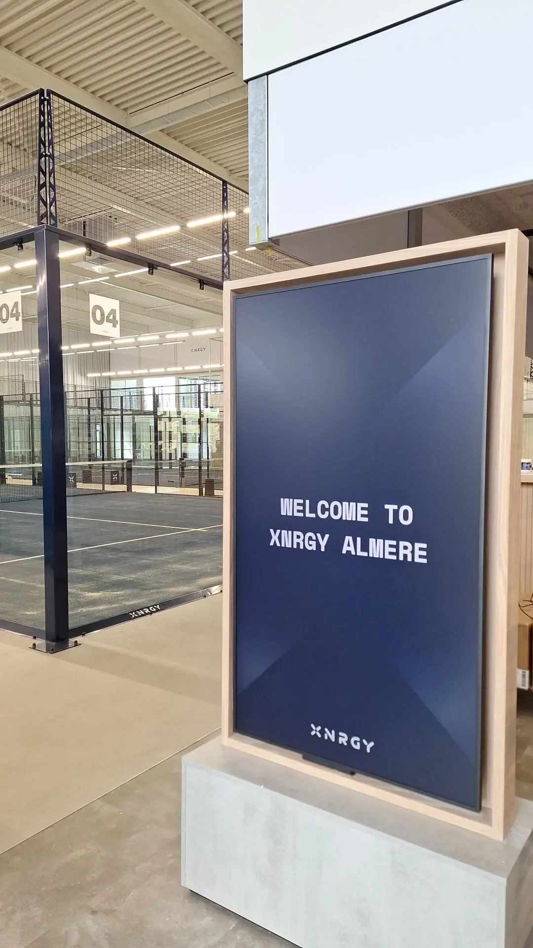 narrowcasting scherm